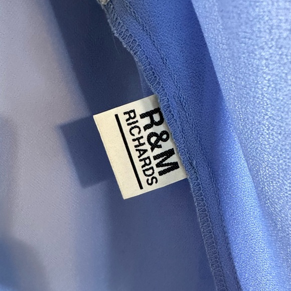 R&M Richards Blue Cape Jacket with Embellishments 90s - Picture 3 of 8